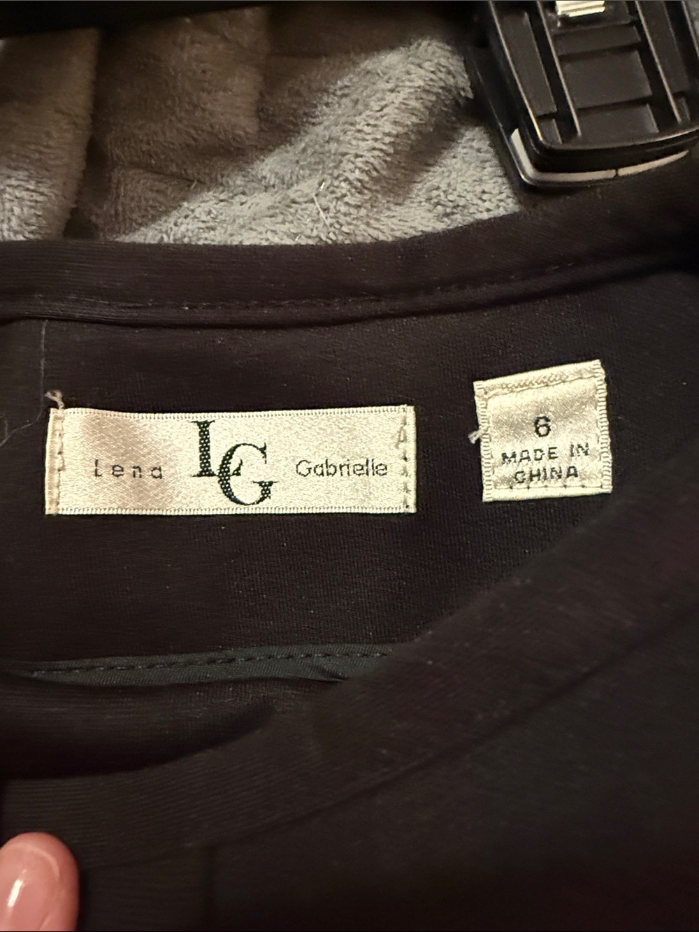 LG Black A-Line Skirt - Picture 2 of 7